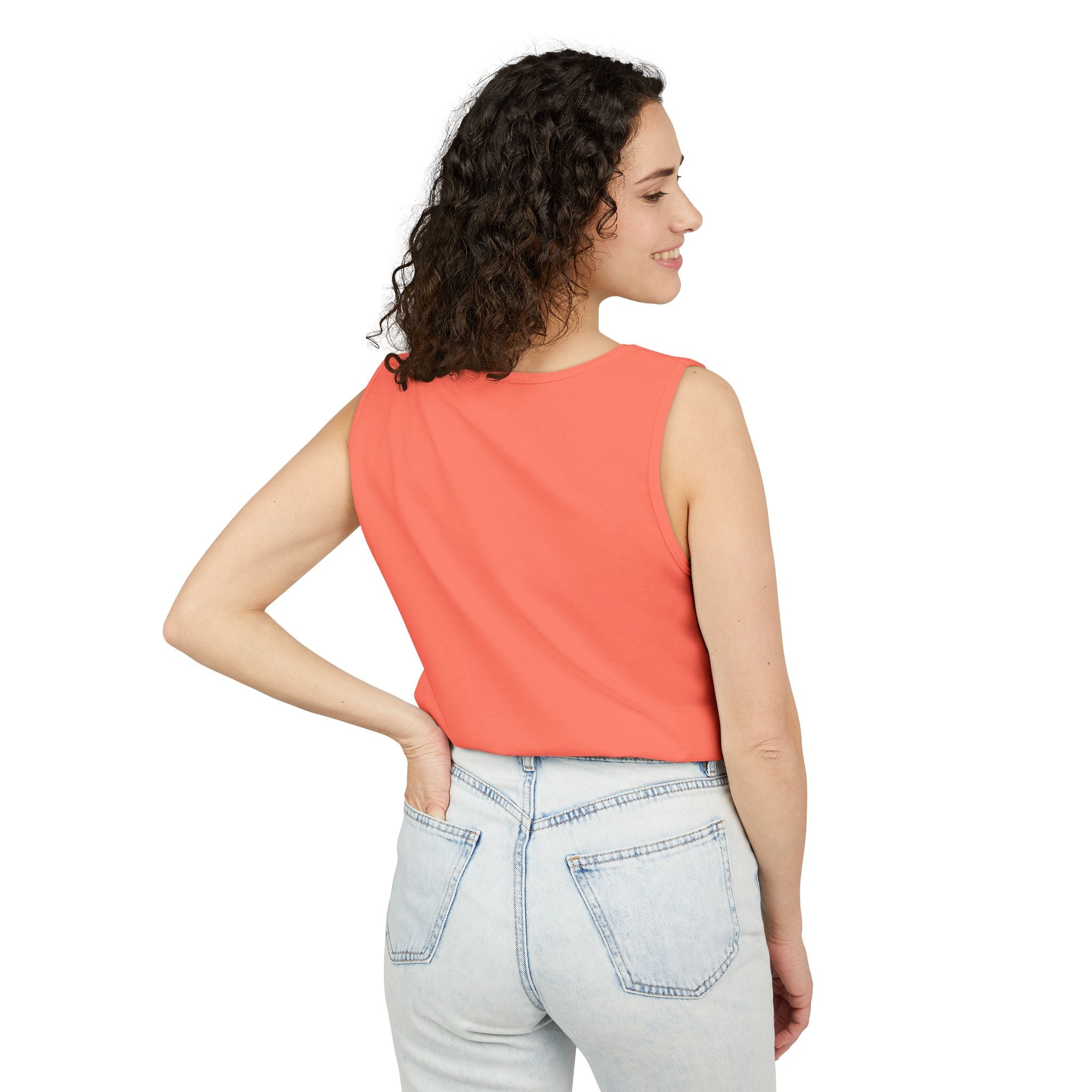 Buddha Under Bodhi Tree Tank Top — 'Be Hellow & Thoughtful' Spiritual Meditation Tee