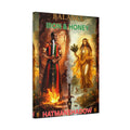Mythic Deities Matte Stretched Canvas Art — Warrior and Goddess Orisha Wall Decor