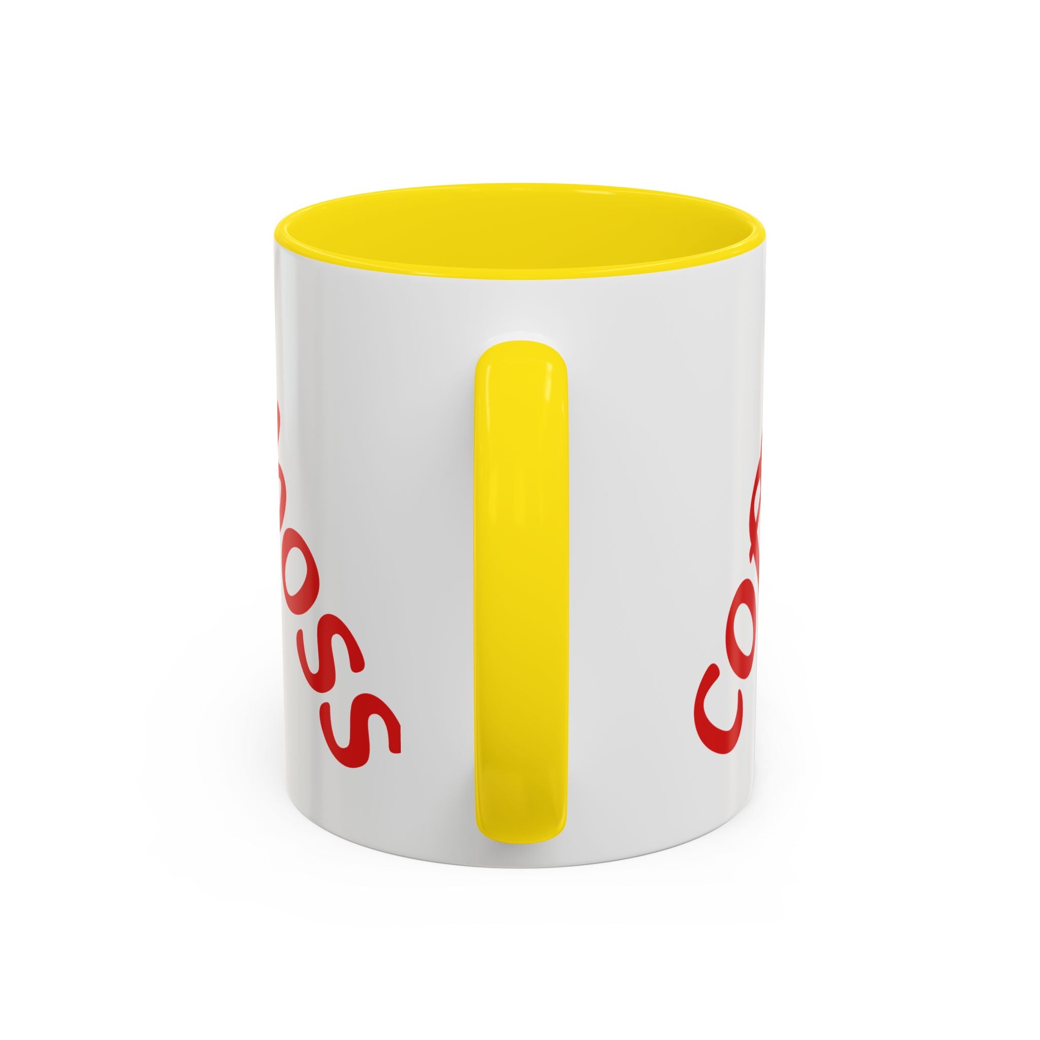 Boss Vibes Accent Coffee Mug — 'Coffee like a boss' Motivational Office Mug (11/15oz)