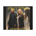 Angelic Duo Matte Stretched Canvas Wall Art