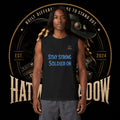 Stay Strong Soldier On Muscle Tank — Military Support Motivational Tank Top