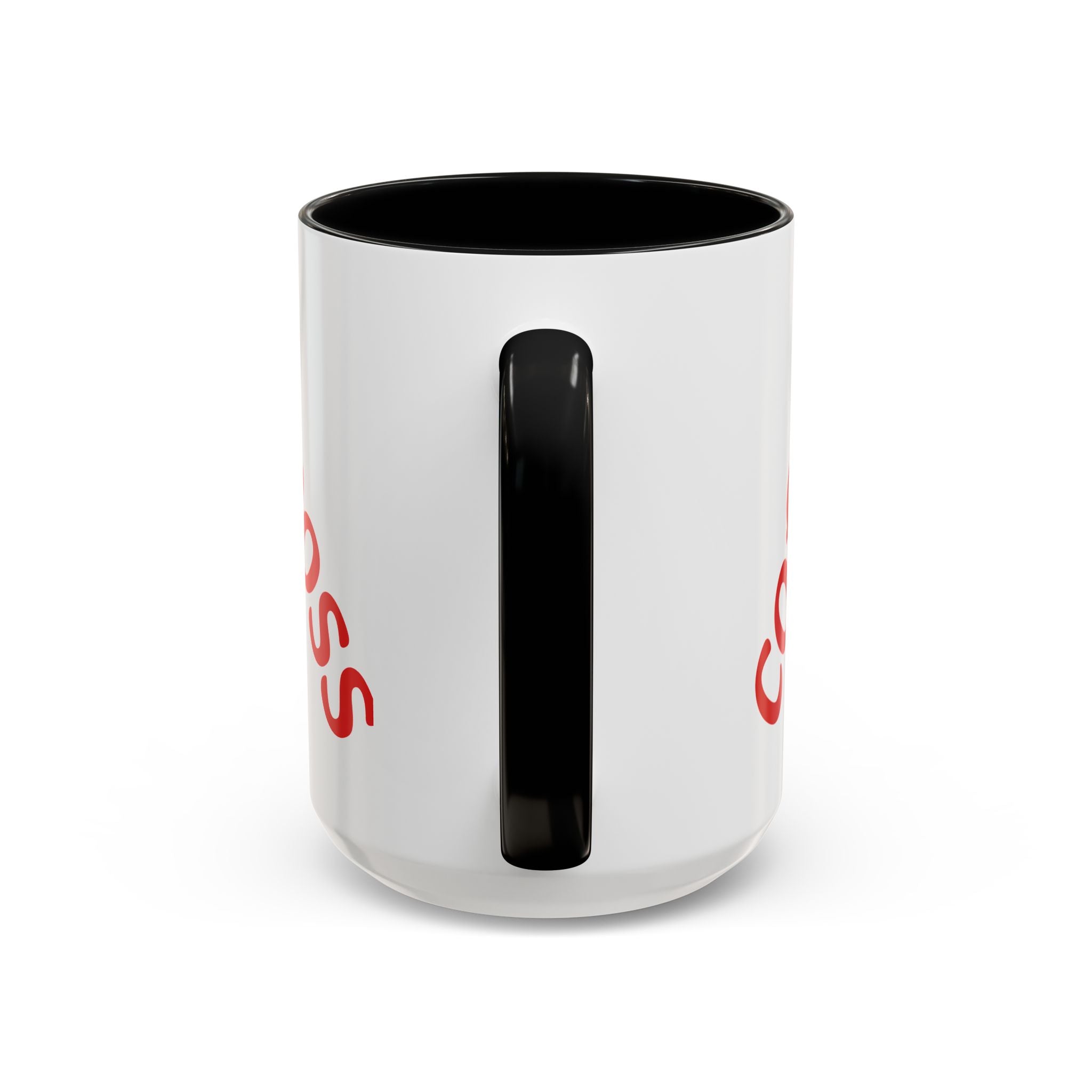 Boss Vibes Accent Coffee Mug — 'Coffee like a boss' Motivational Office Mug (11/15oz)