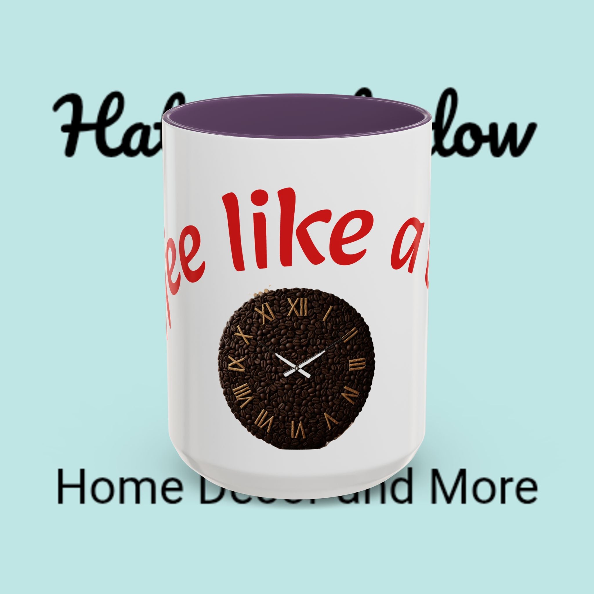 Boss Vibes Accent Coffee Mug — 'Coffee like a boss' Motivational Office Mug (11/15oz)