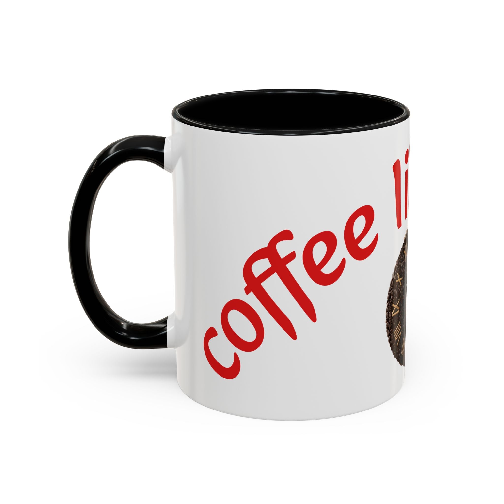 Boss Vibes Accent Coffee Mug — 'Coffee like a boss' Motivational Office Mug (11/15oz)