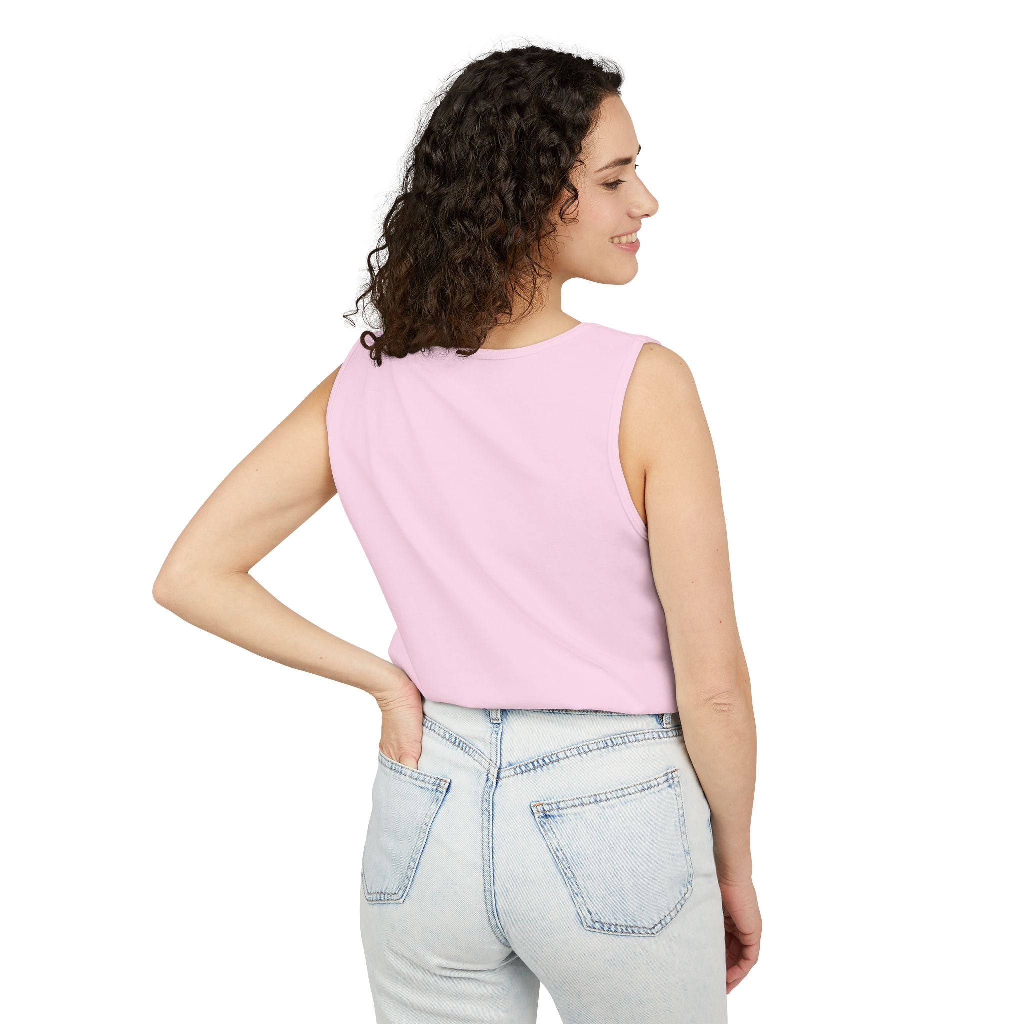 Buddha Under Bodhi Tree Tank Top — 'Be Hellow & Thoughtful' Spiritual Meditation Tee