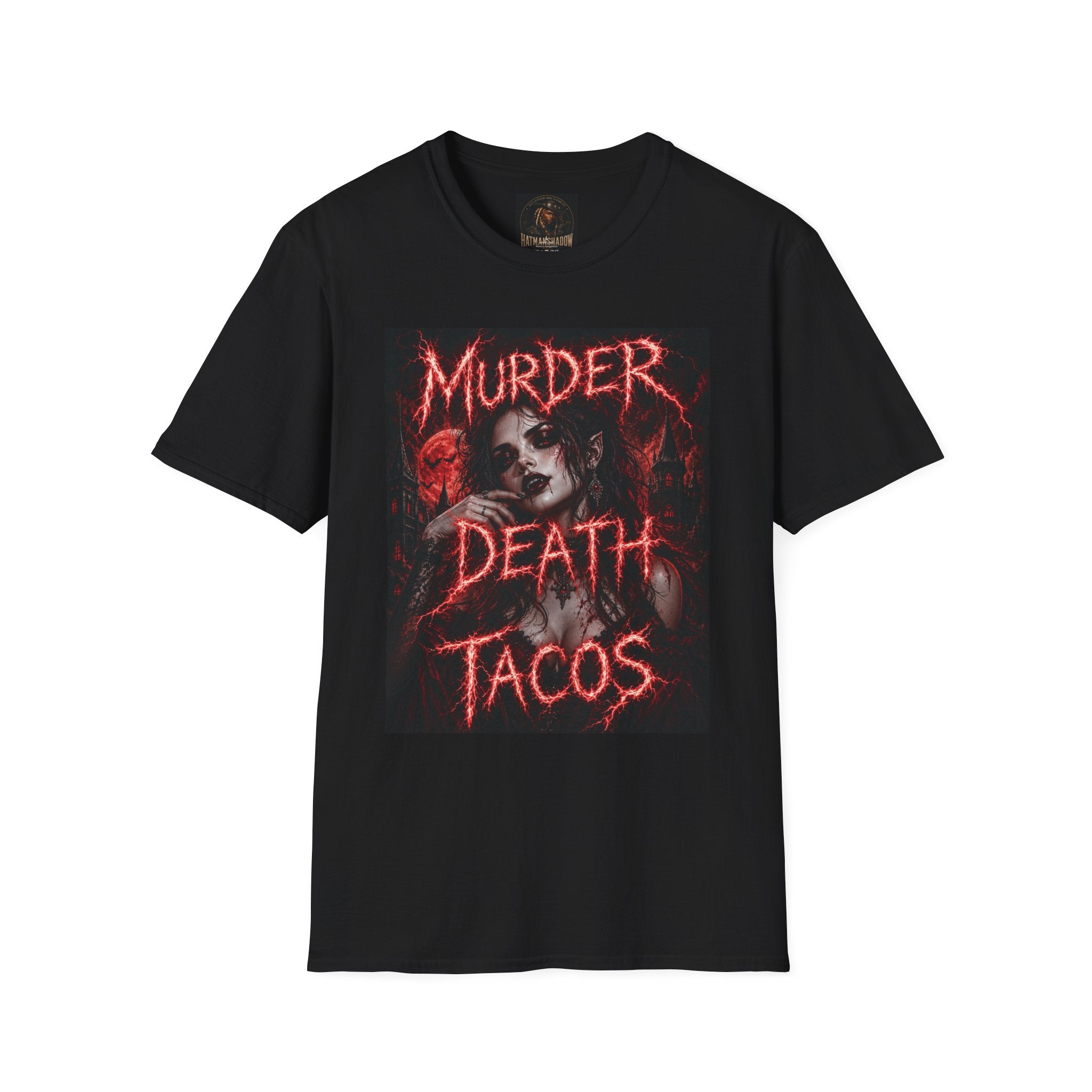 Murder Death Tacos T-Shirt — Gothic Horror Graphic Tee