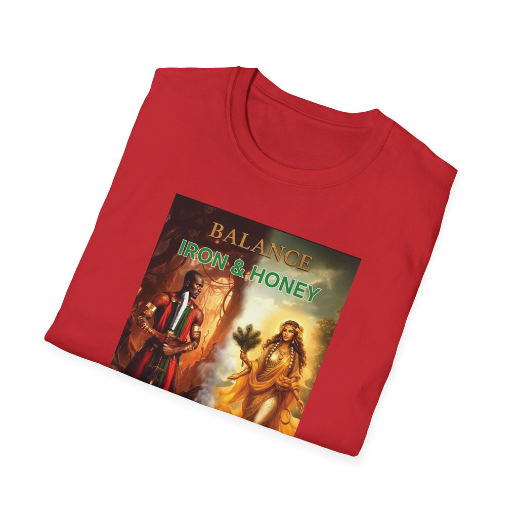 T-Shirt — 'Balance from a Honey' Spiritual Art Graphic Tee