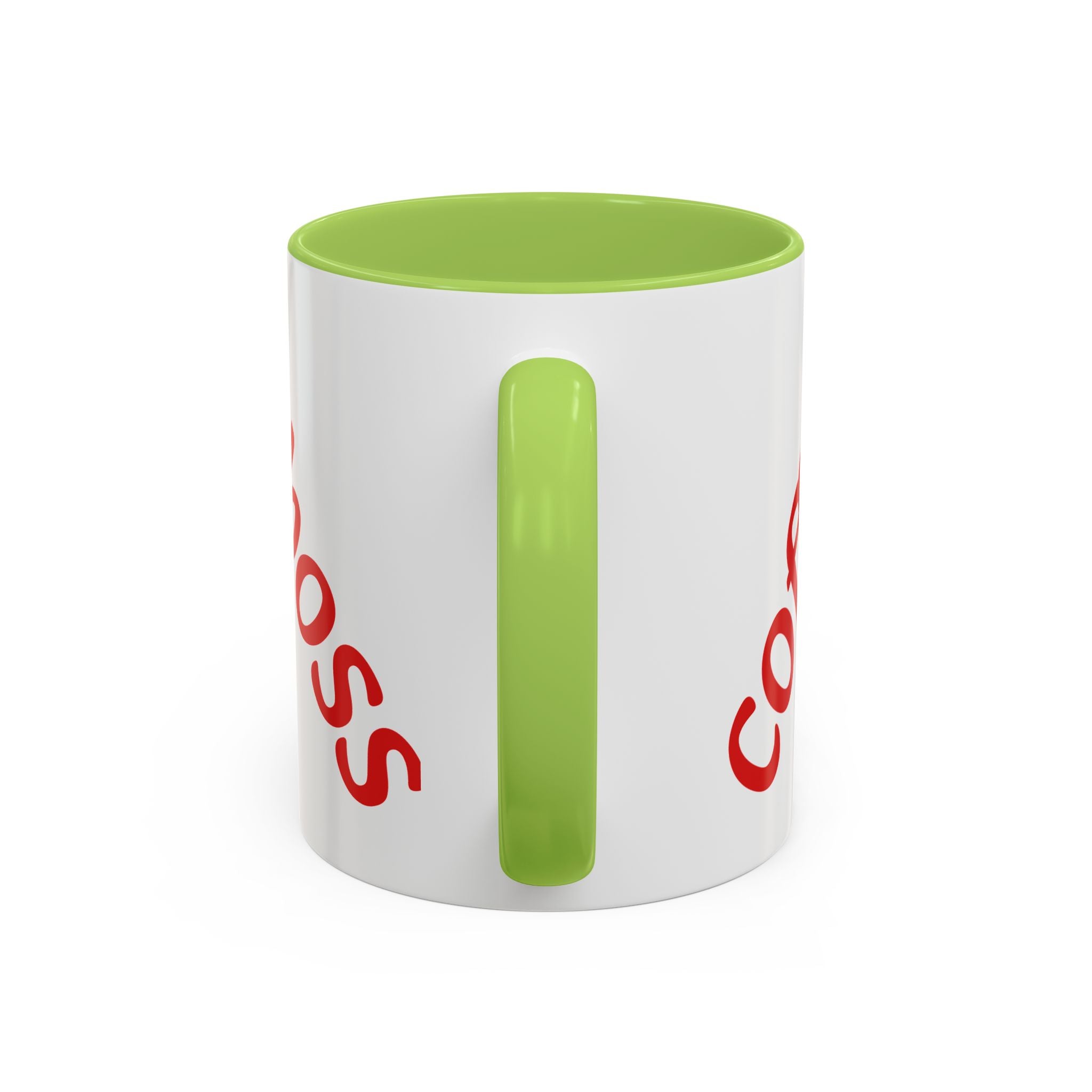 Boss Vibes Accent Coffee Mug — 'Coffee like a boss' Motivational Office Mug (11/15oz)