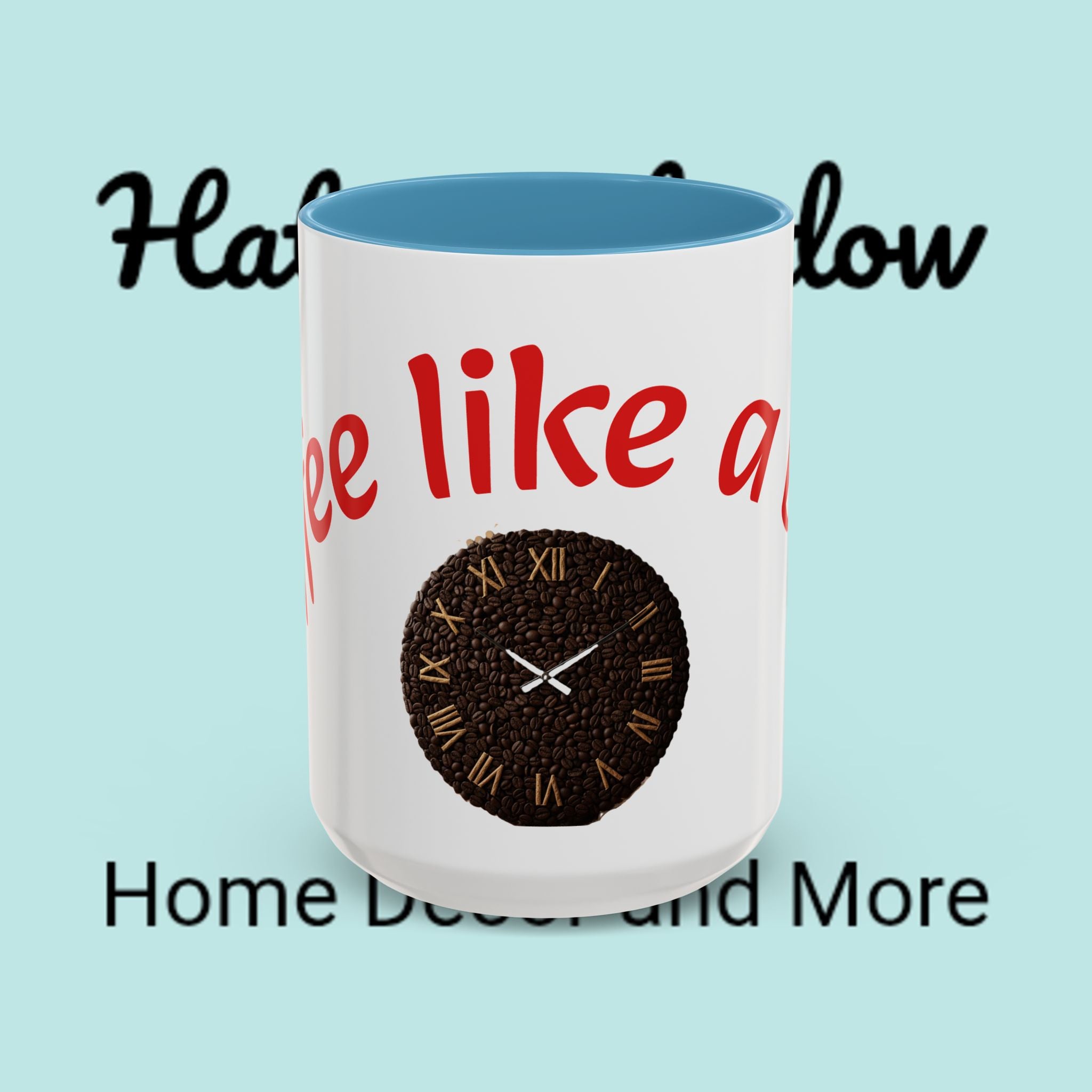 Boss Vibes Accent Coffee Mug — 'Coffee like a boss' Motivational Office Mug (11/15oz)