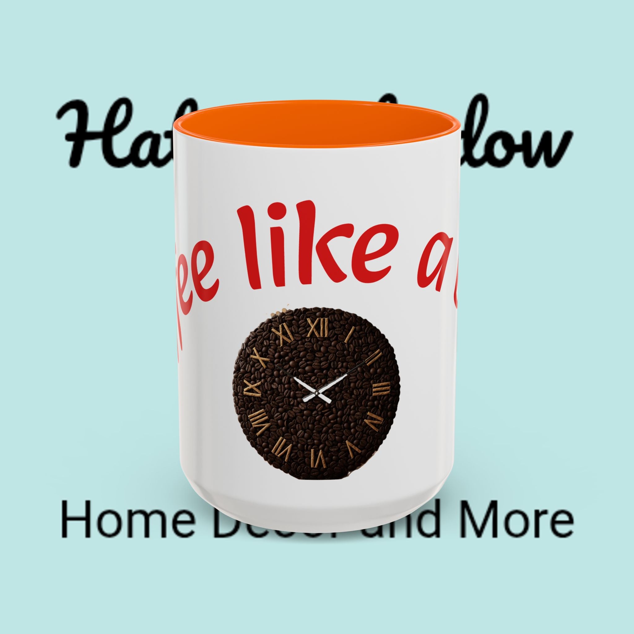 Boss Vibes Accent Coffee Mug — 'Coffee like a boss' Motivational Office Mug (11/15oz)