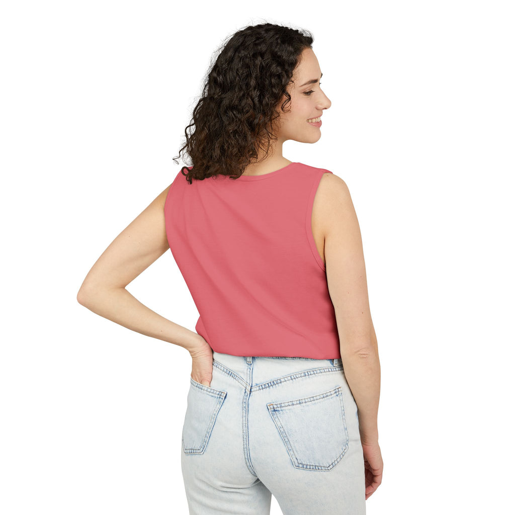 Buddha Under Bodhi Tree Tank Top — 'Be Hellow & Thoughtful' Spiritual Meditation Tee