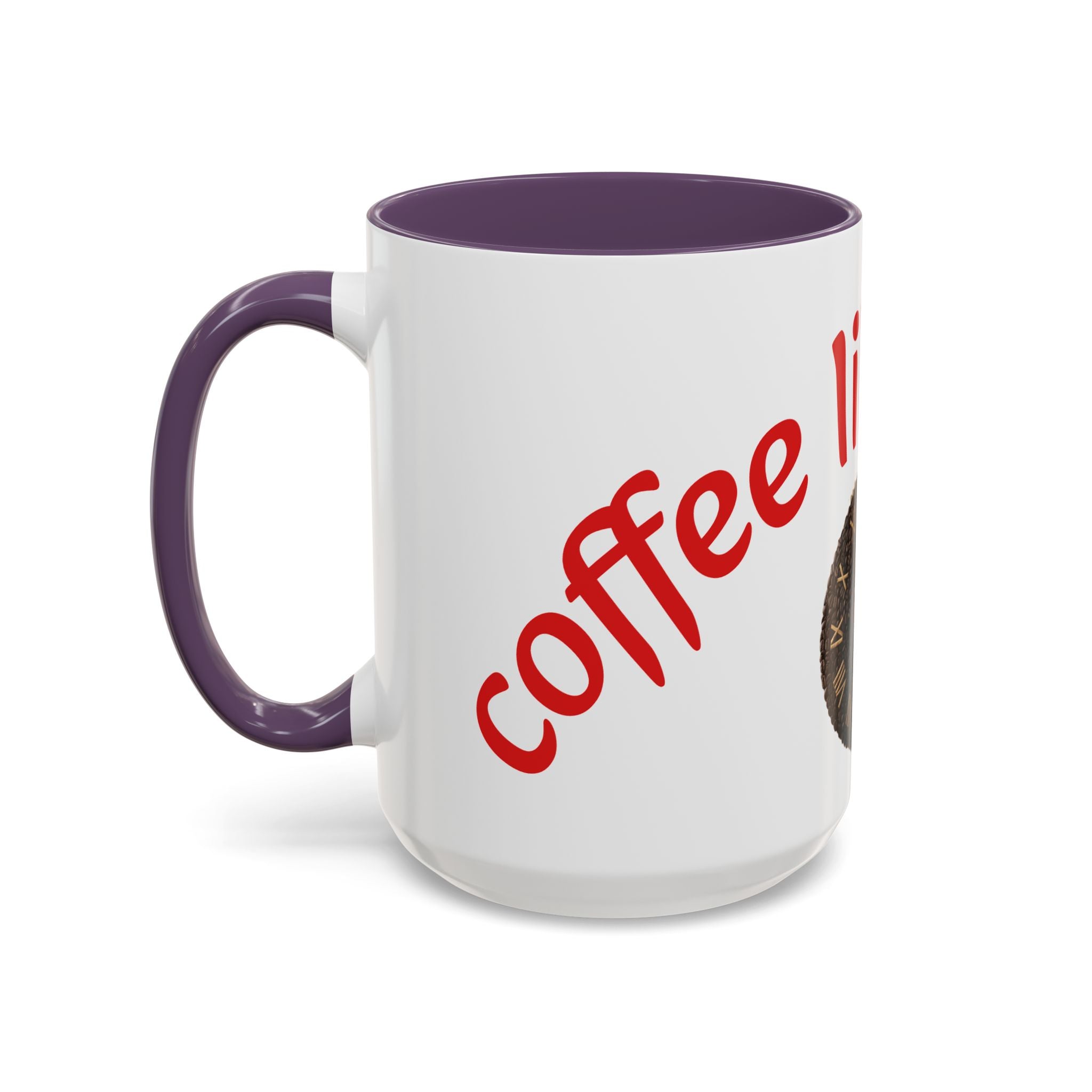 Boss Vibes Accent Coffee Mug — 'Coffee like a boss' Motivational Office Mug (11/15oz)