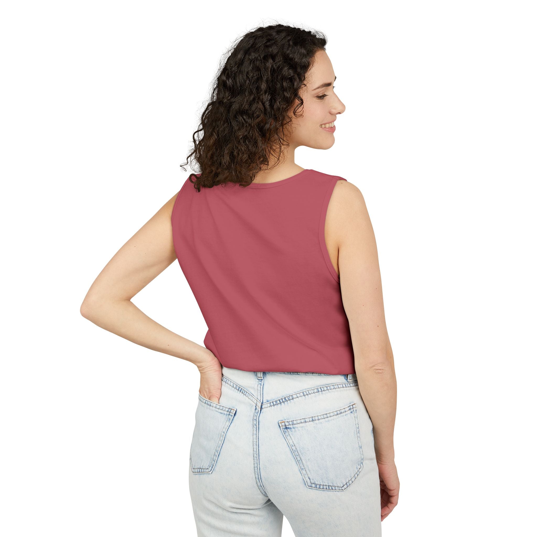Buddha Under Bodhi Tree Tank Top — 'Be Hellow & Thoughtful' Spiritual Meditation Tee