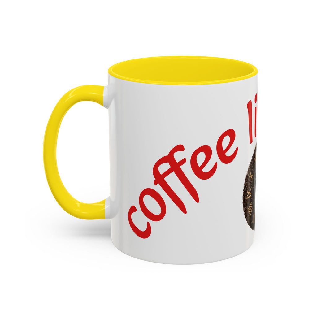 Boss Vibes Accent Coffee Mug — 'Coffee like a boss' Motivational Office Mug (11/15oz)