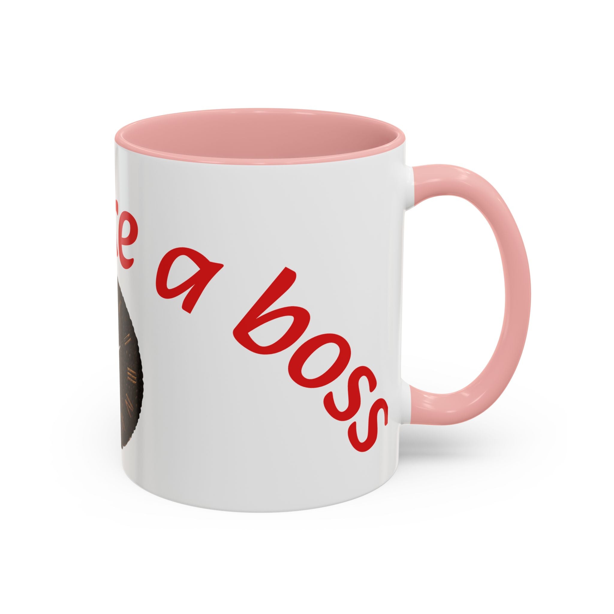 Boss Vibes Accent Coffee Mug — 'Coffee like a boss' Motivational Office Mug (11/15oz)